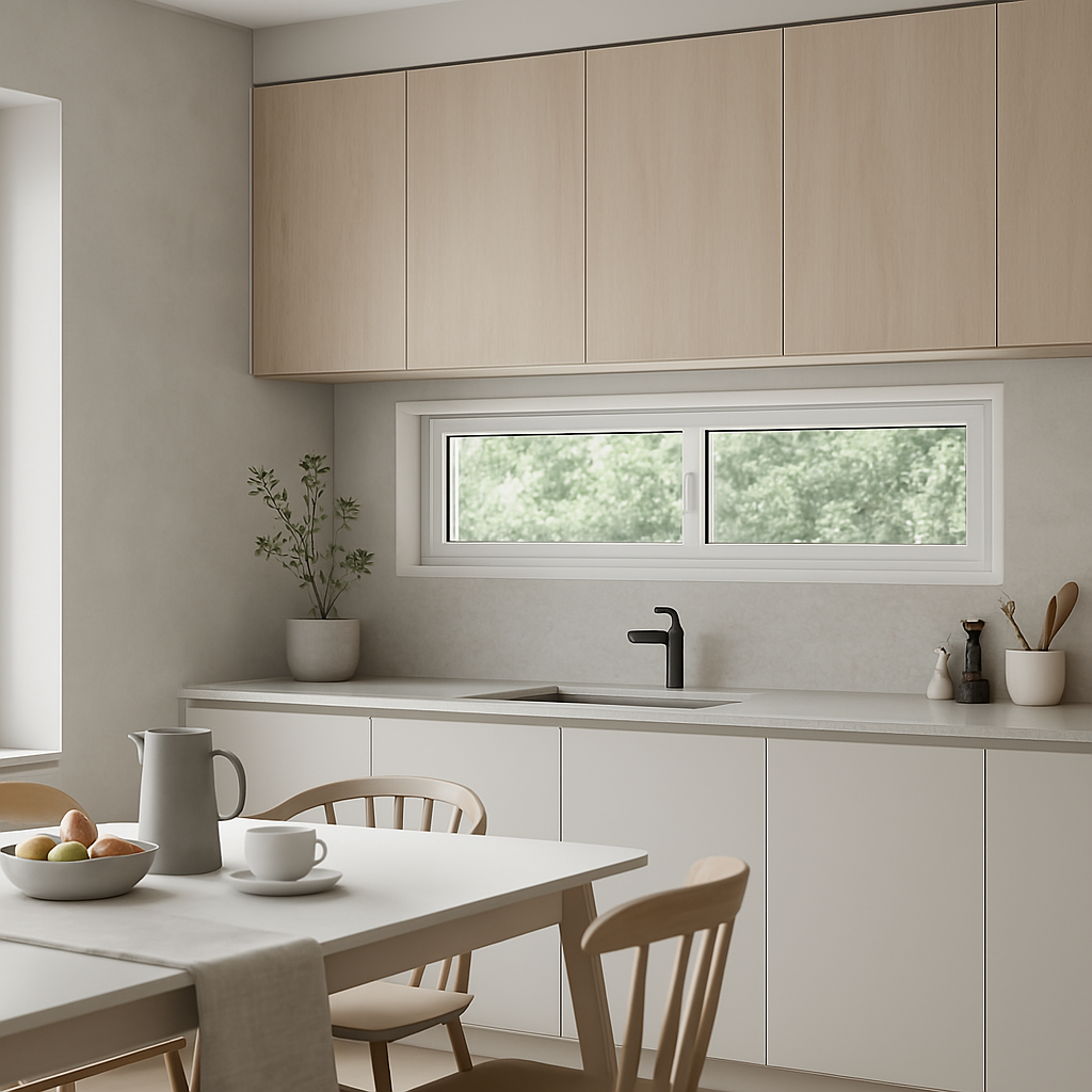 Janela de Correr Duas Folhas - Branca Linha Suprema