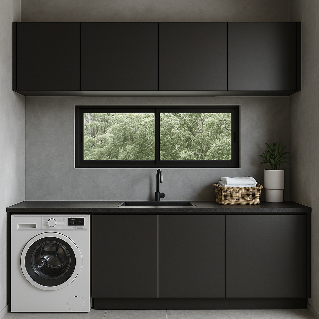 Janela de Correr Duas Folhas - Preta Linha Suprema