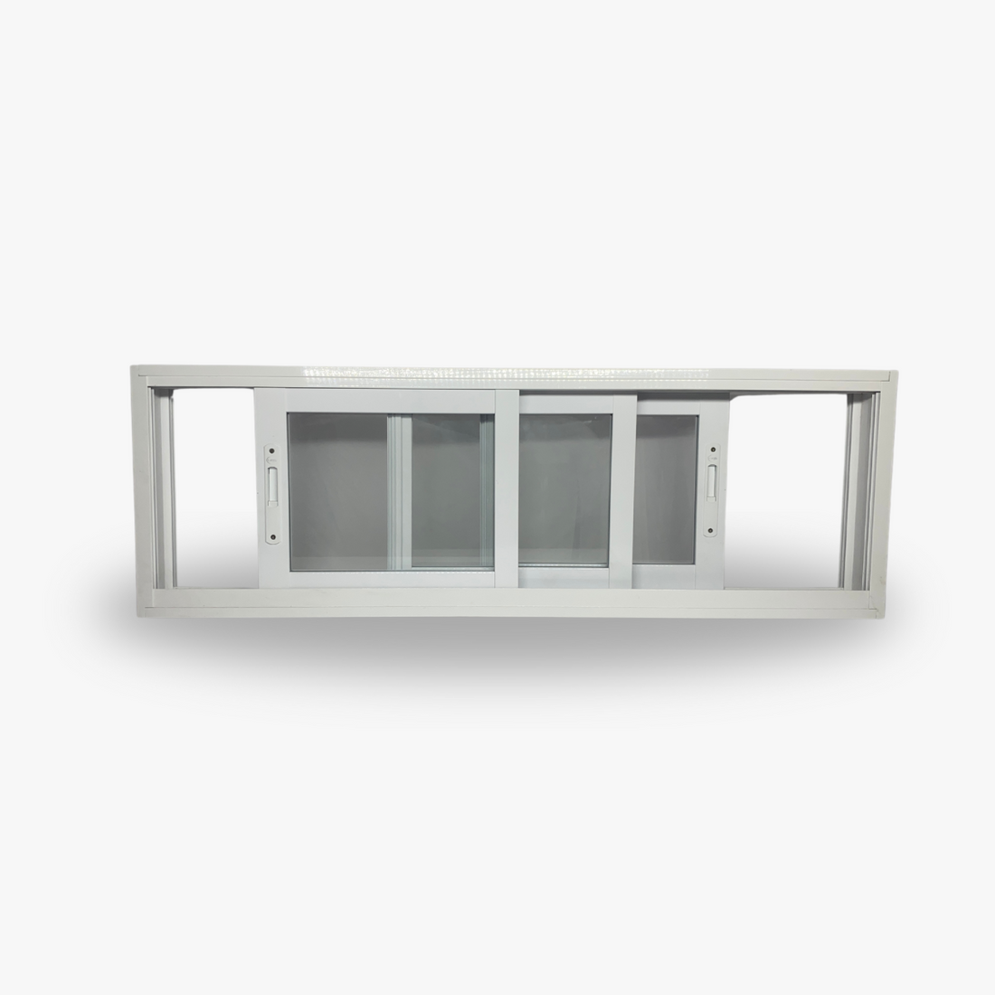 Janela de Correr Três Folhas - Branca Linha Suprema