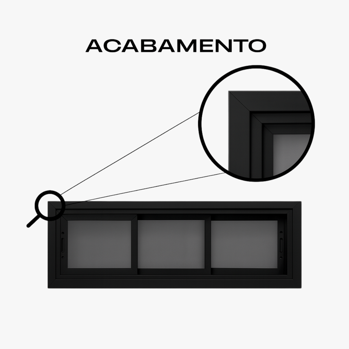 Kit Arremate Preto Completo 45º
