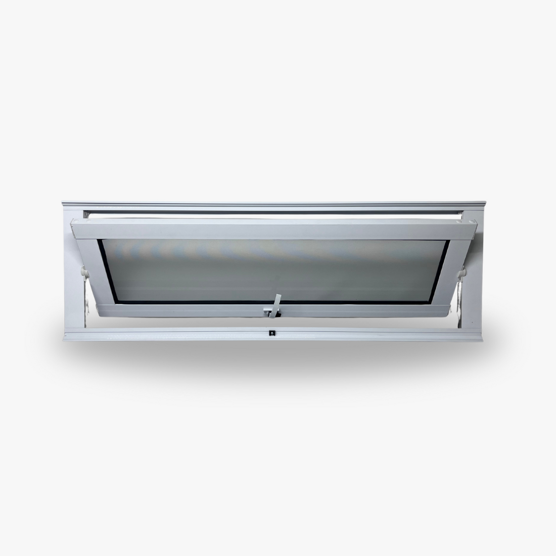 Vitrô Pivotante Branco Horizontal  Linha 25