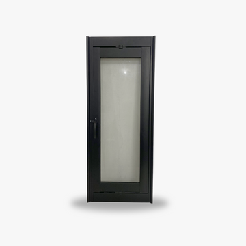 Vitrô Pivotante Preto Vertical Linha 25
